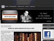 Tablet Screenshot of grupobasadre.com